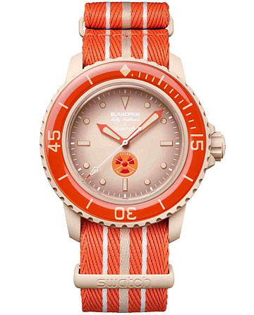 Swatch x Blancpain Arctic Ocean SO35N100